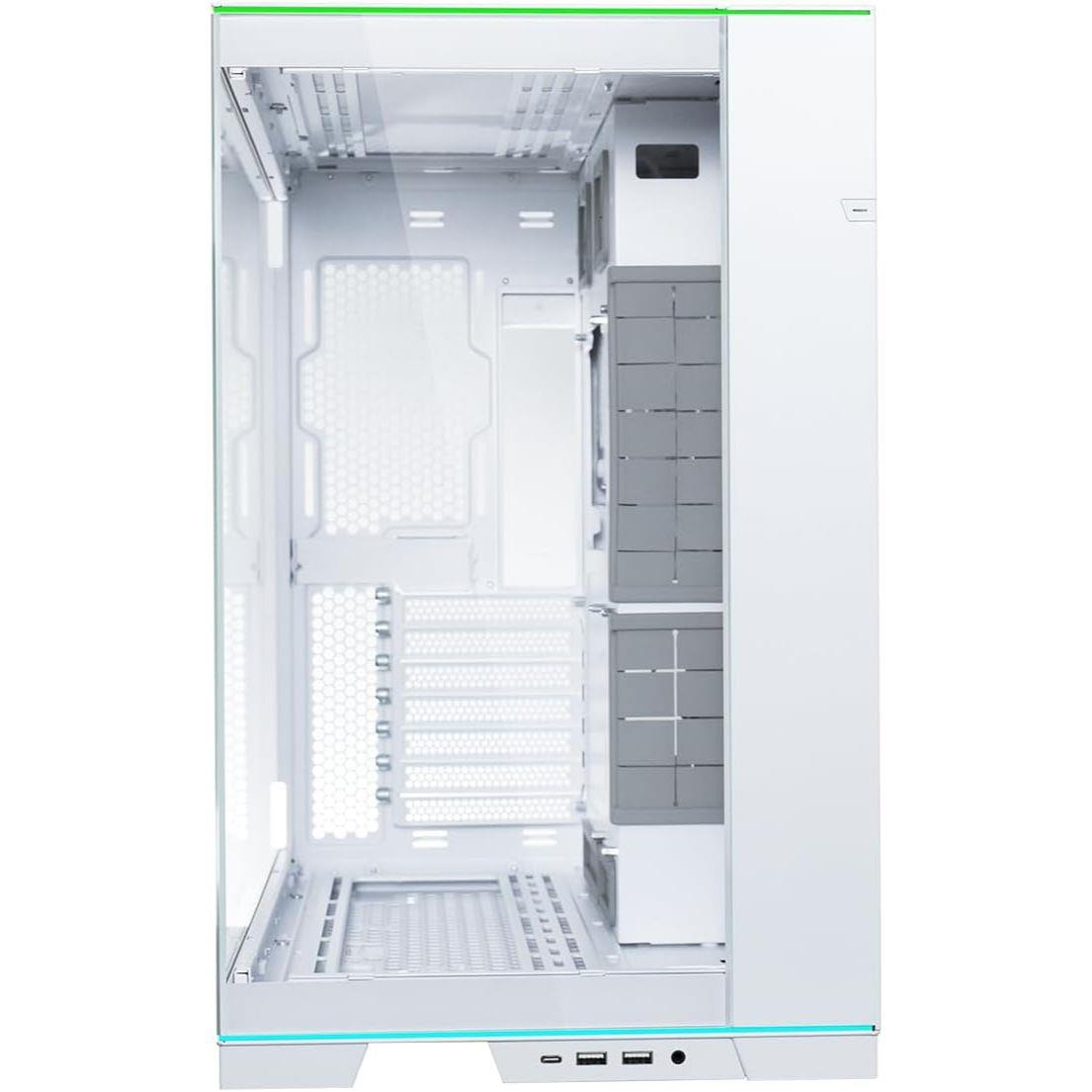 Lian Li O11D EVO RGB Mid-Tower E-ATX Gaming Case - White