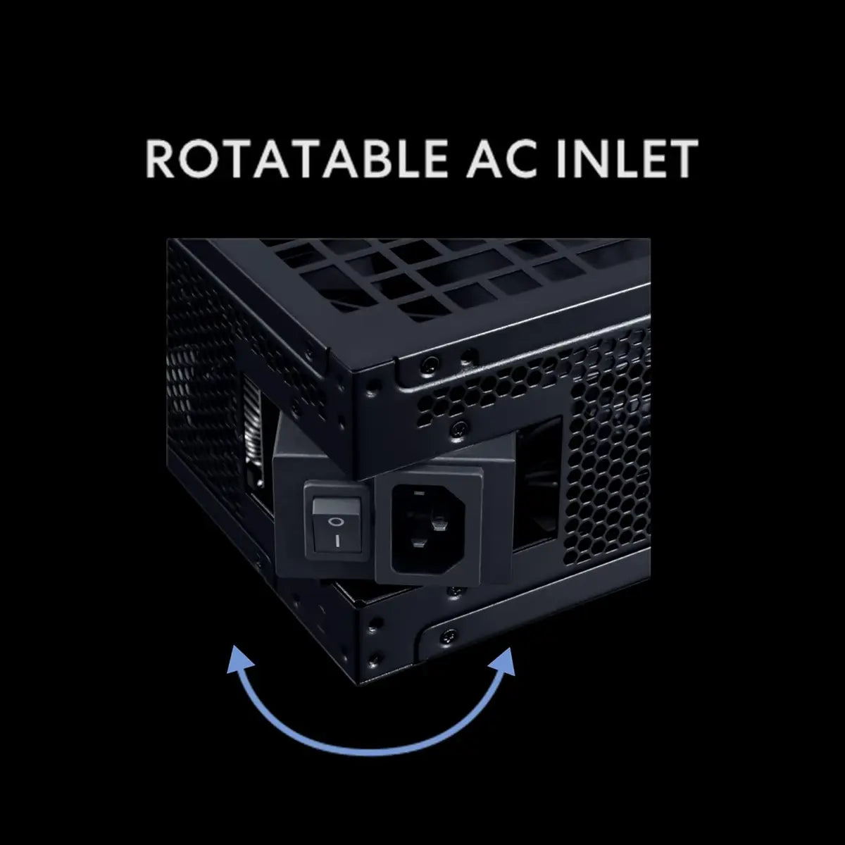 Lian Li RS 1000W Fully Modular ATX Power Supply - Black