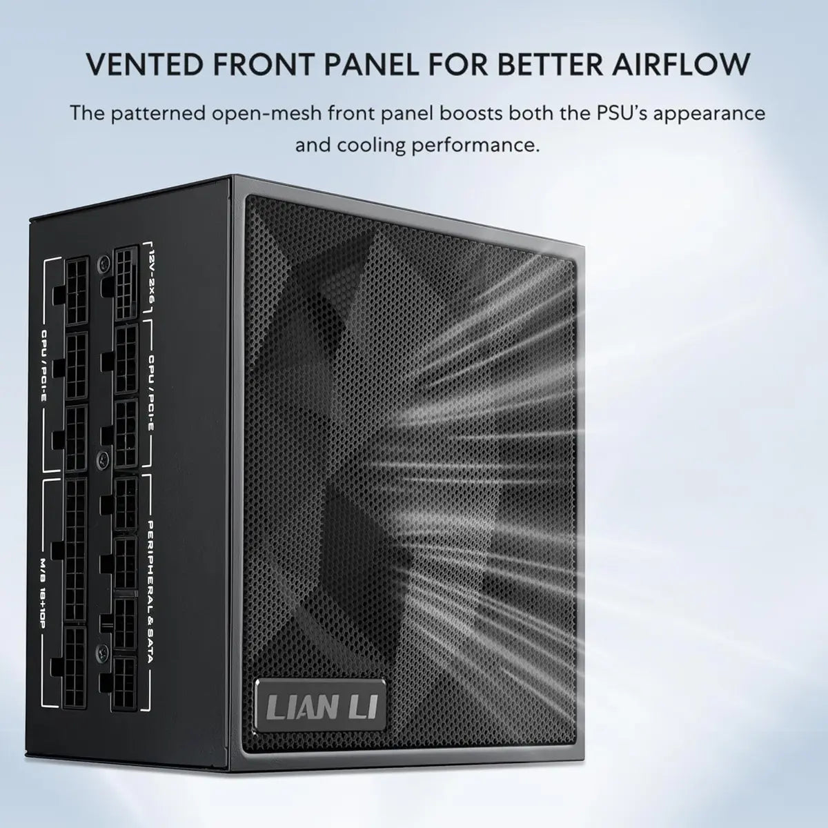 Lian Li SX Platinum 1000W SXP Compact ATX Form Factor Power Supply - Black