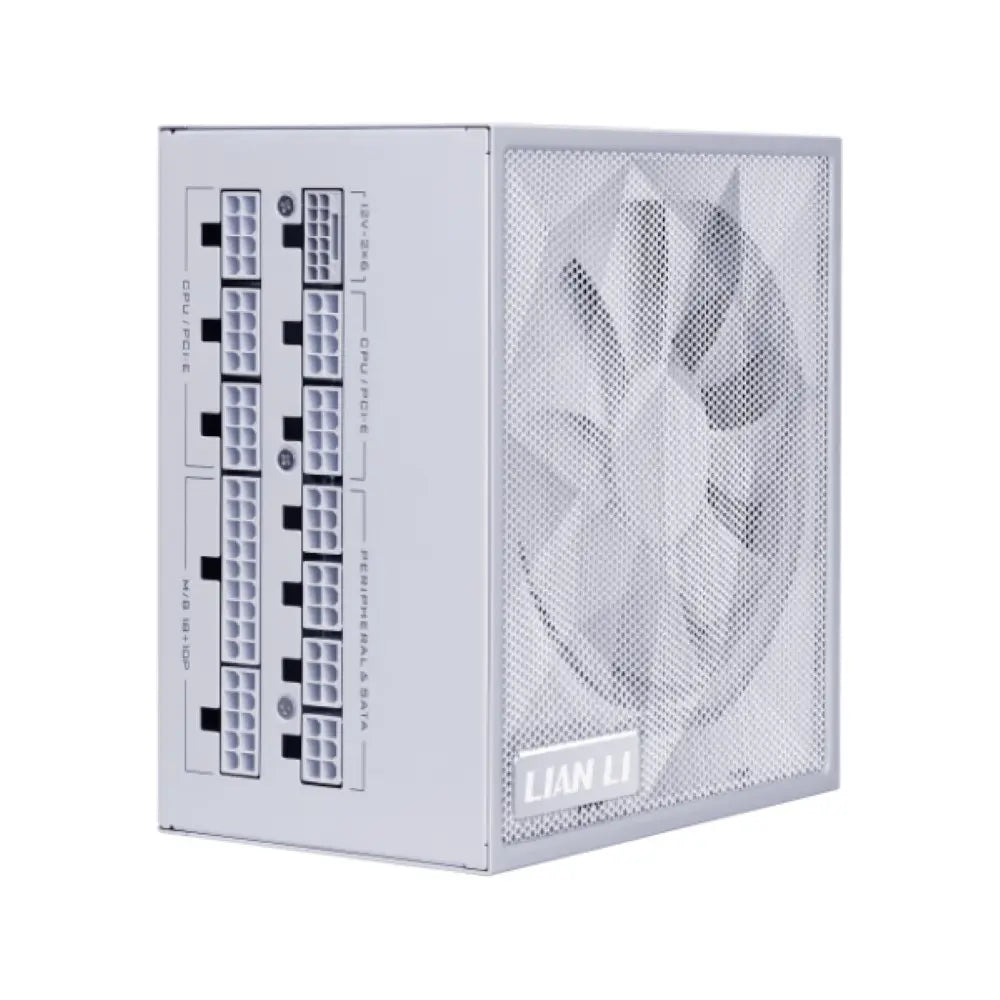 Lian Li SX Platinum 1200W SXP Compact ATX Form Factor Power Supply - White