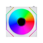 Lian Li UNI Fan SL-INF Flex 120mm Normal Blade ARGB Fan with L Controller - White