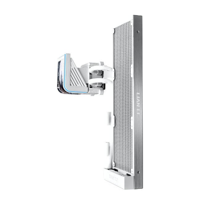 Lian Li HydroShift II OLED Curved 360 Fanless AIO CPU Cooler – White
