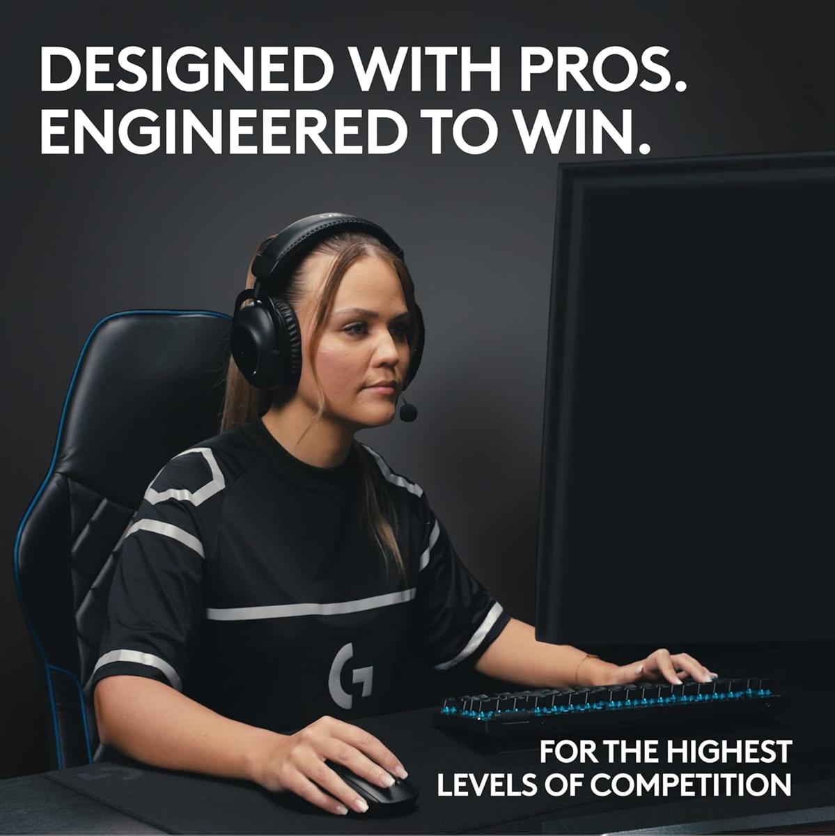 Logitech G Pro X TKL Lightspeed Wireless Mechanical Gaming Keyboard - White