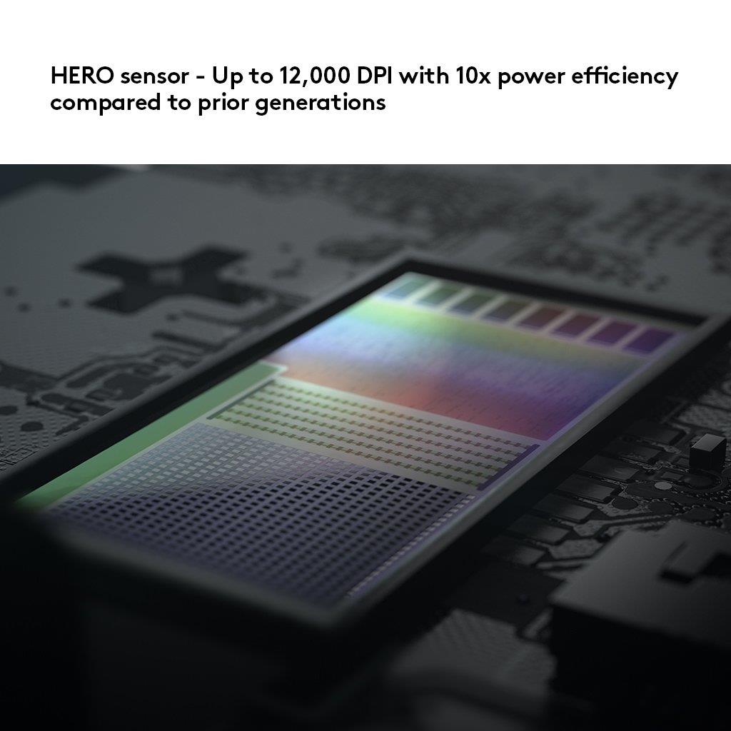 Logitech G304 HERO Lightspeed Wireless Gaming Mouse - Black