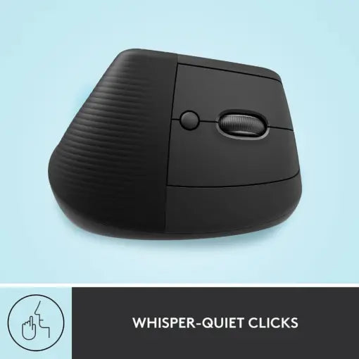 Logitech LIFT VERTICAL Wireless MOUSE - Gray - PakByte  