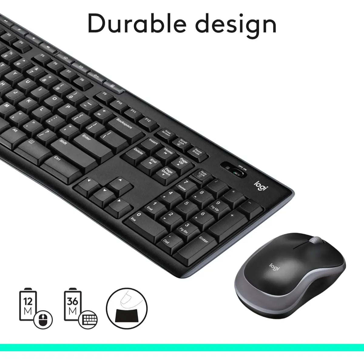 Logitech MK270 Wireless Keyboard and Mouse Combo