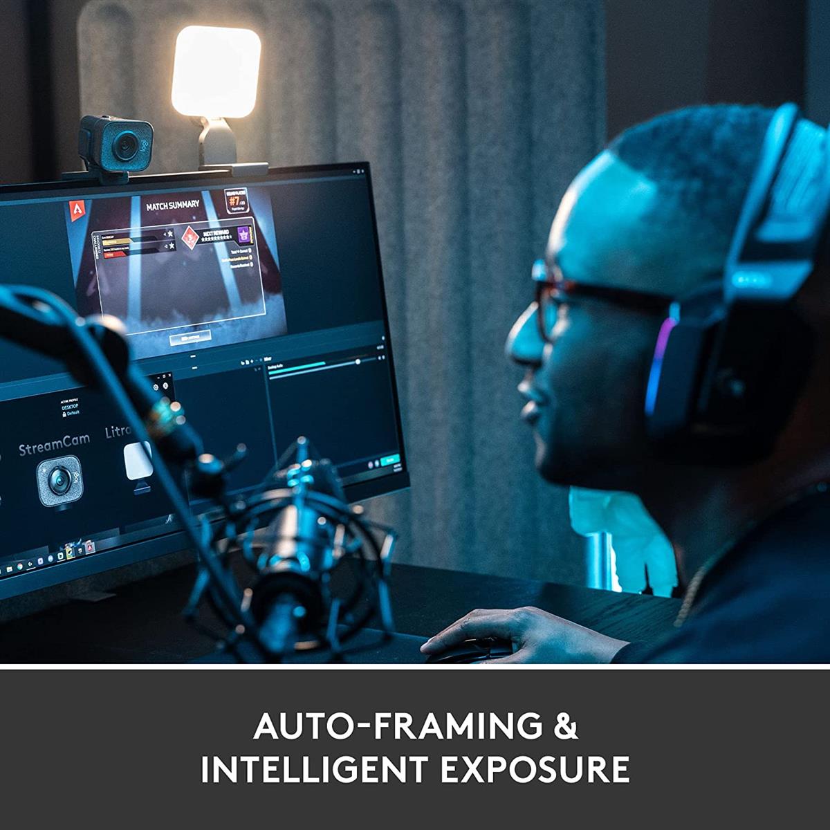 Logitech StreamCam Full HD 1080p Streaming Webcam - Graphite