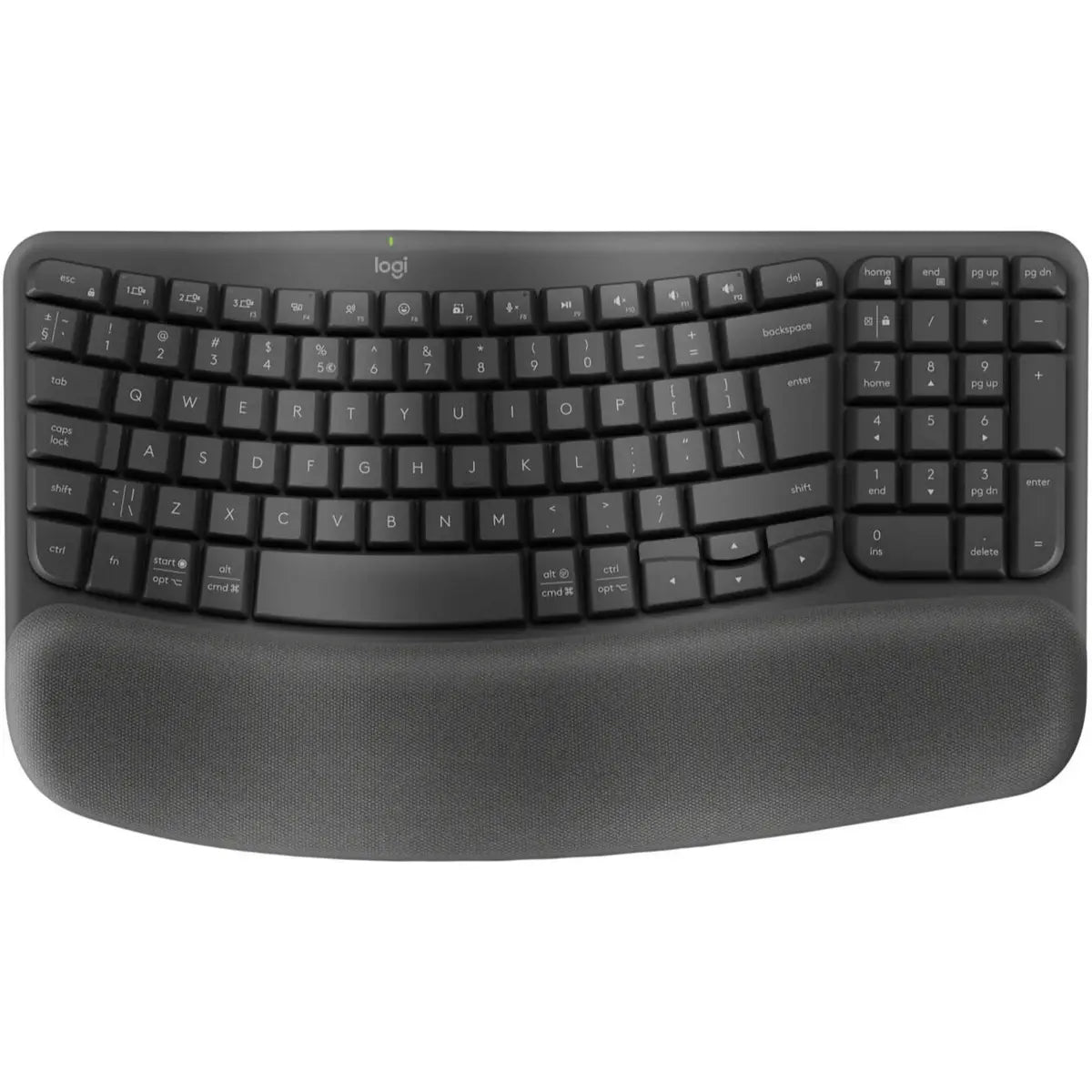 Logitech Wave Keys and Lift Keyboard & Mouse Combo - Graphite