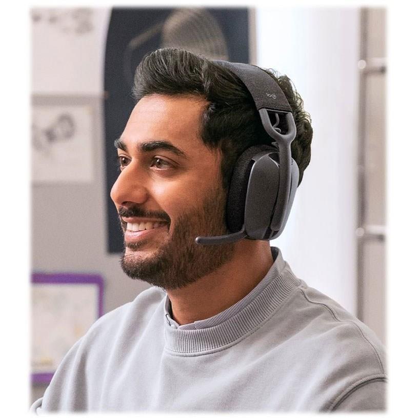Logitech Zone Vibe Wireless Business Headphones - Graphite