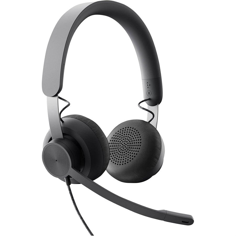 Logitech ZONE Wired USB-C Headset with USB-A Adapter | UC Version