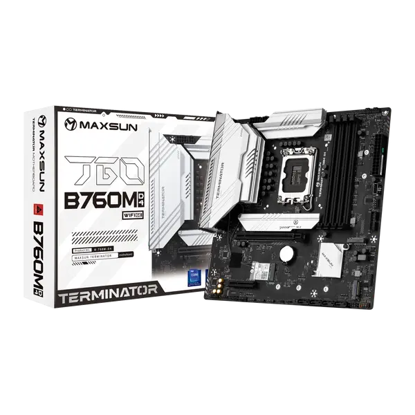 Maxsun Terminator B760M D4 Wifi6E microATX Motherboard