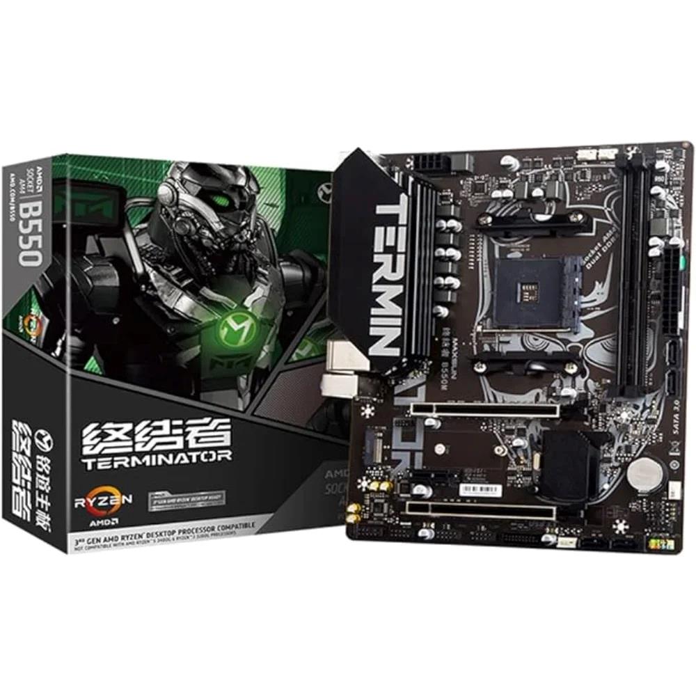 Maxsun Terminator B550M AMD AM4 microATX Motherboard