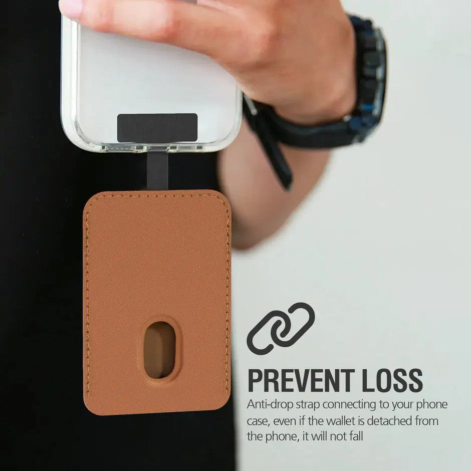 Micropack MMW-01 Magnetic Card Wallet Top Grain Original Leather - Black