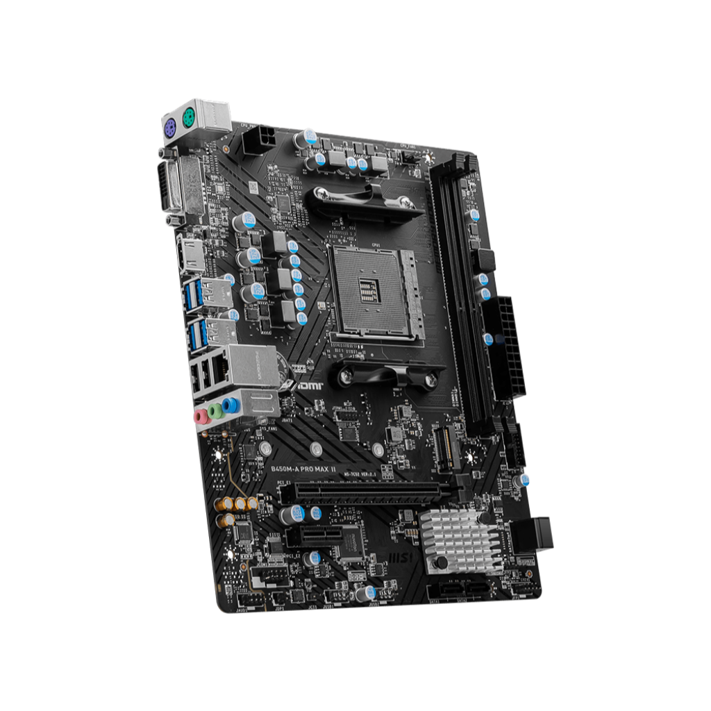 MSI B450M-A Pro Max II ProSeries Motherboard - PakByte  
