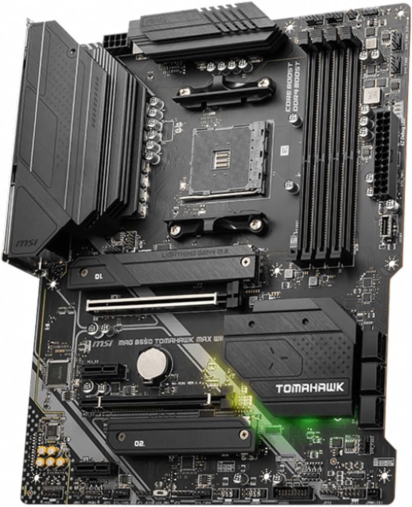 MSI MAG B550 Tomahawk MAX WiFi DDR4 Gaming Motherboard