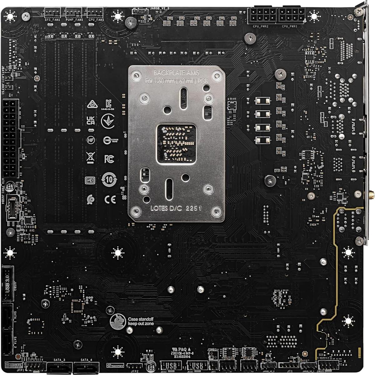 MSI B650M Project Zero Gaming Motherboard - PakByte  