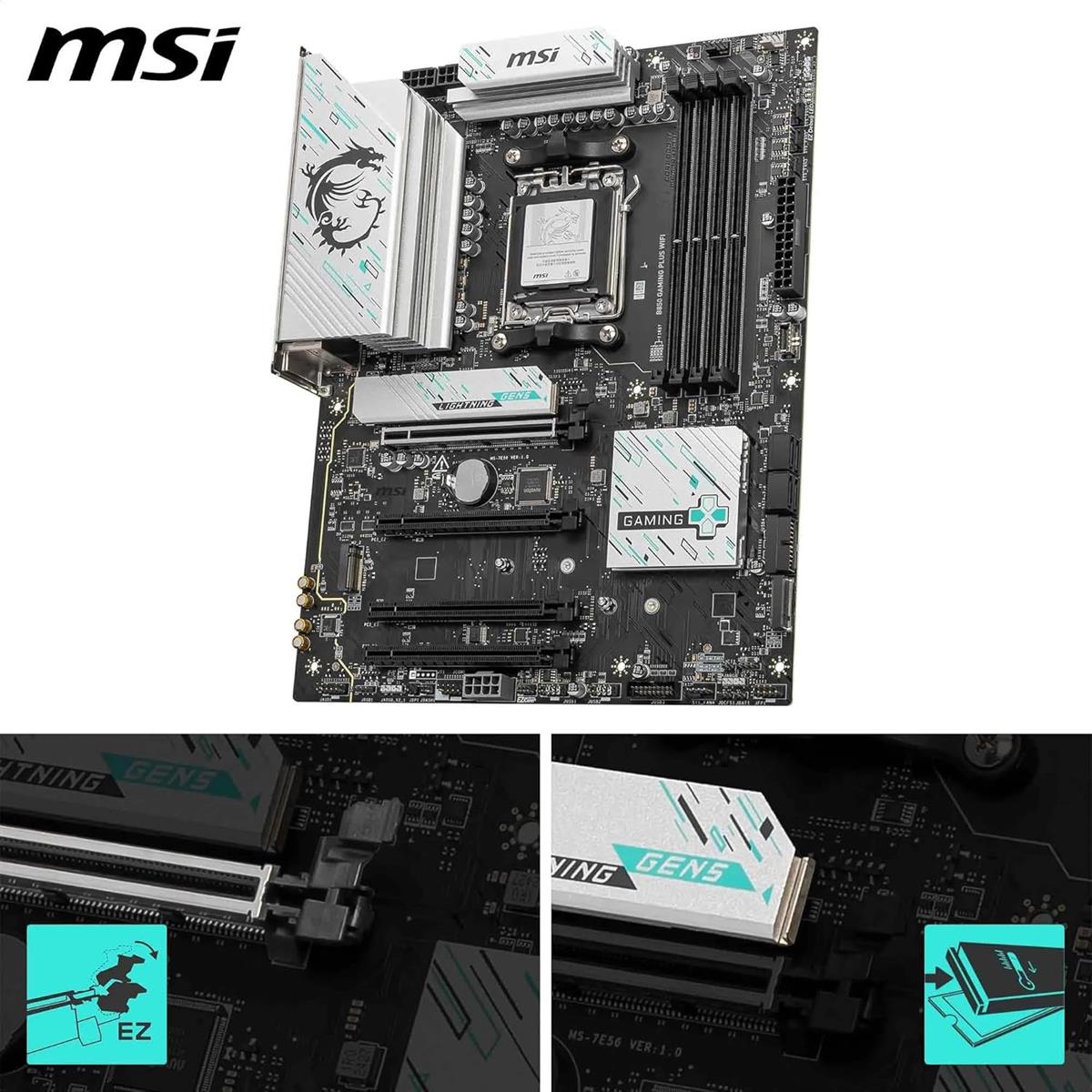 MSI B850 Gaming Plus Wifi Motherboard - PakByte  