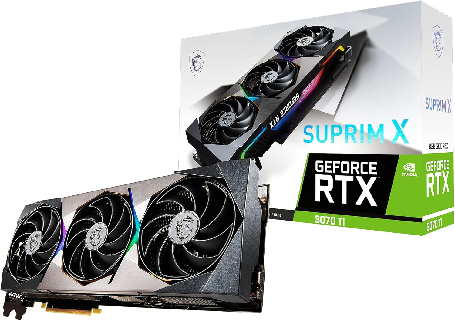 MSI Gaming GeForce RTX 3070 Ti Suprim X 8GB Graphic Card