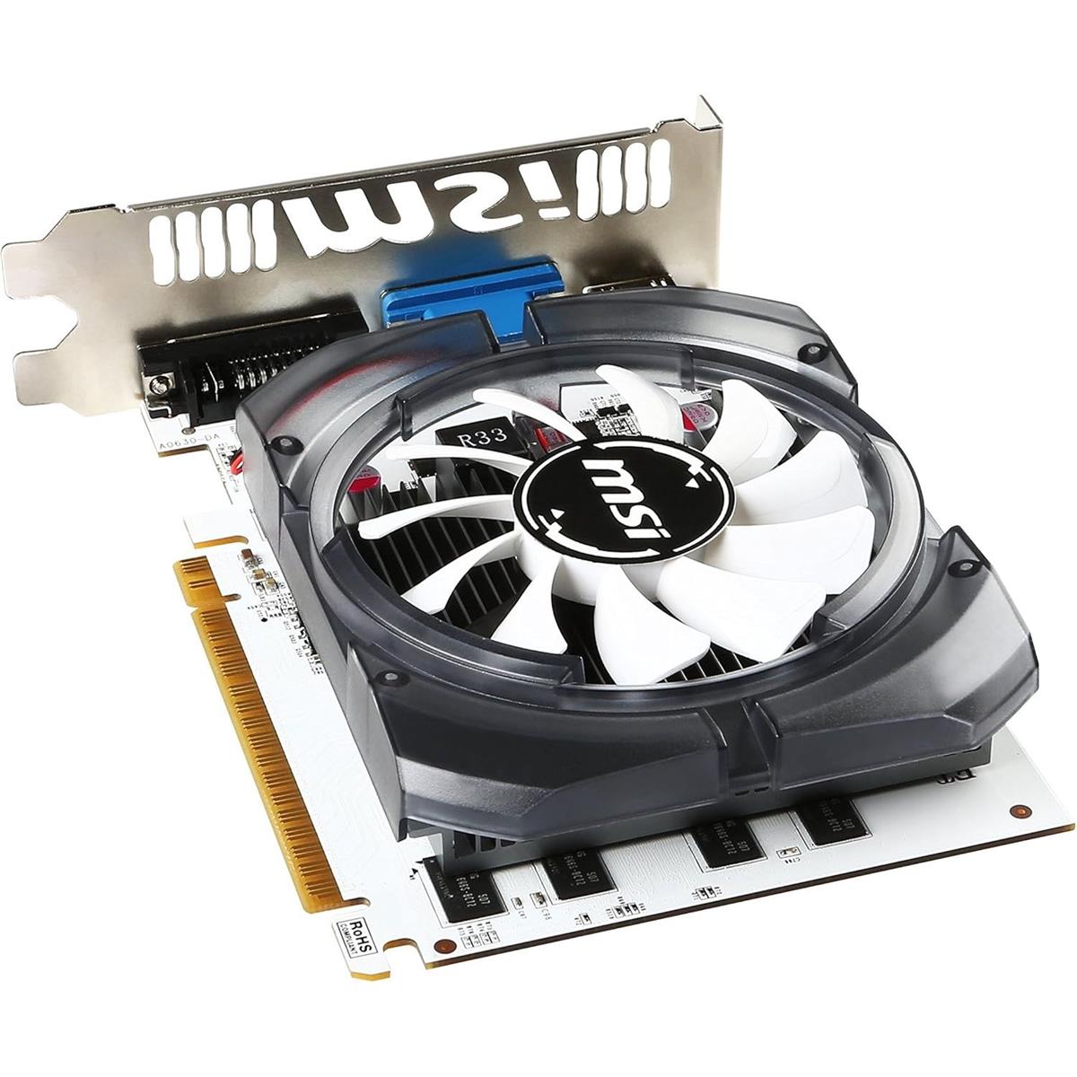 MSI GeForce GT 730 Fermi DDR3 4GB DirectX 12 Graphics Card - PakByte  