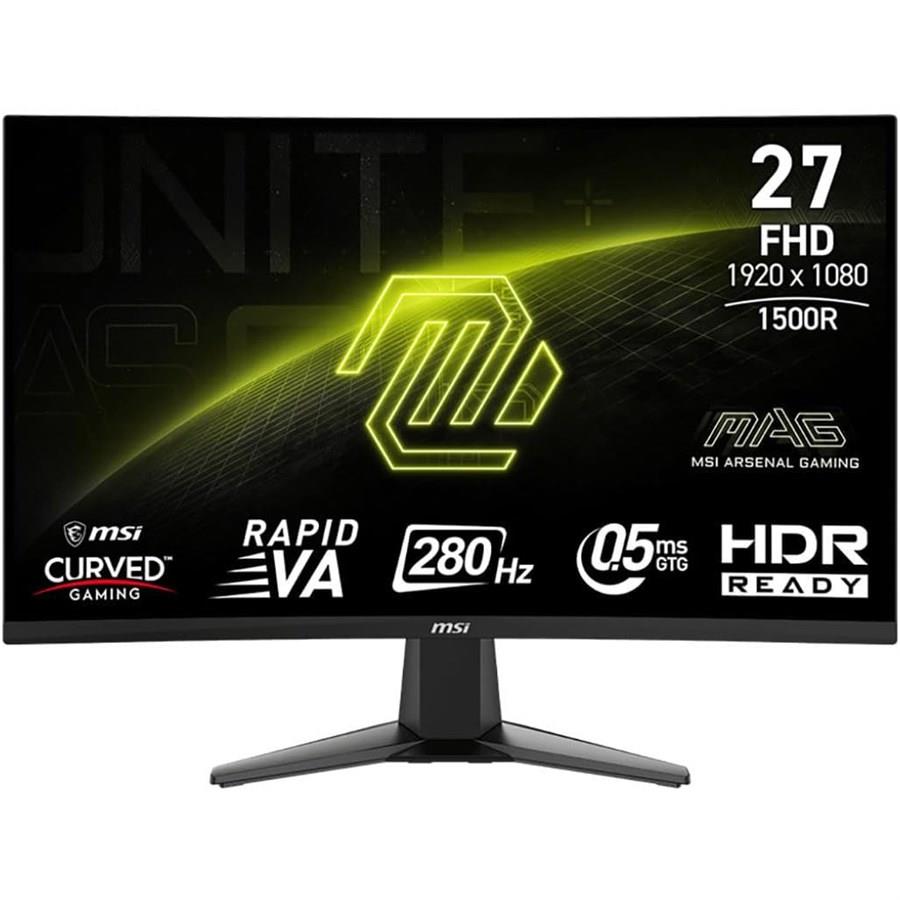 MSI MAG 276CXF 27 Full HD HDR 280Hz Curved Gaming Monitor Black - PakByte  