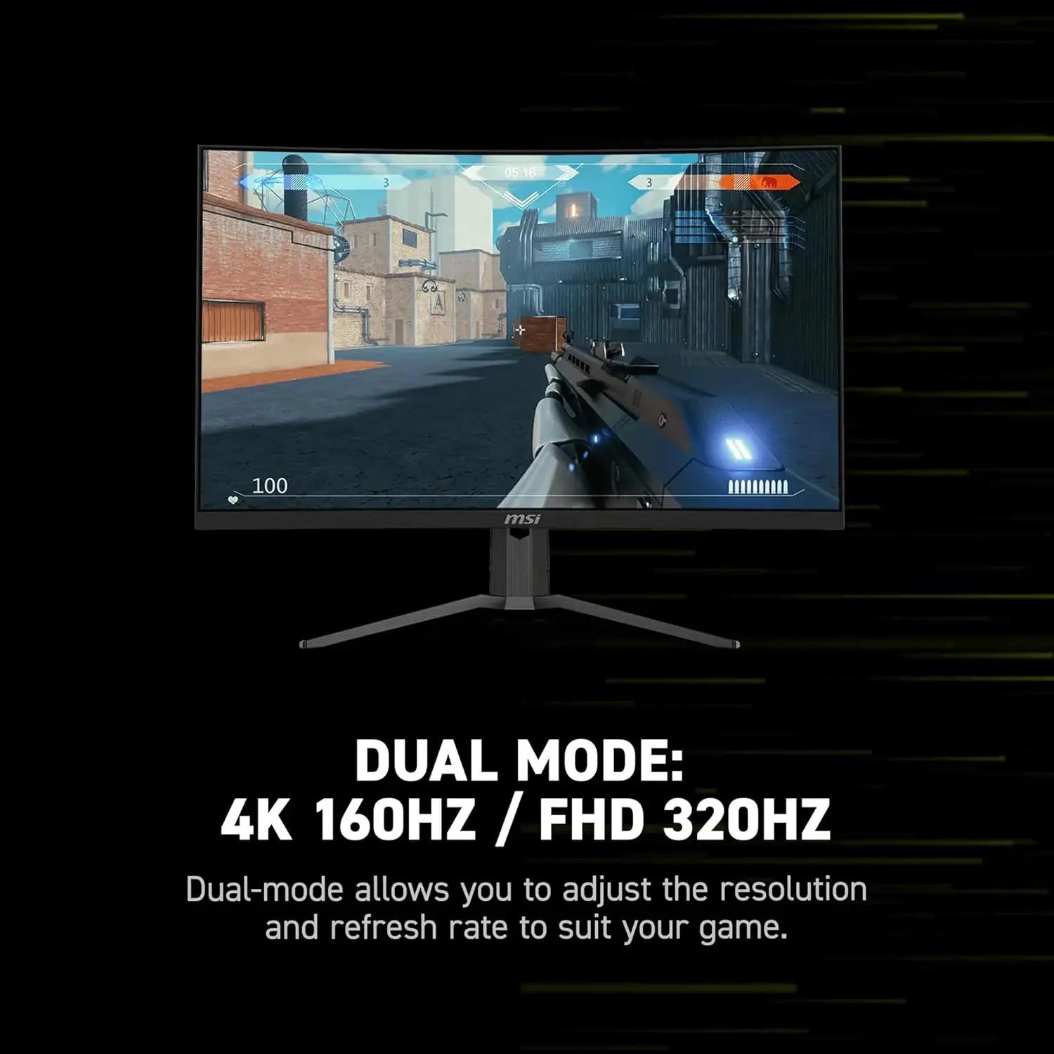 MSI MAG 321CUPDF 32” 4K HDR Curved Gaming Monitor