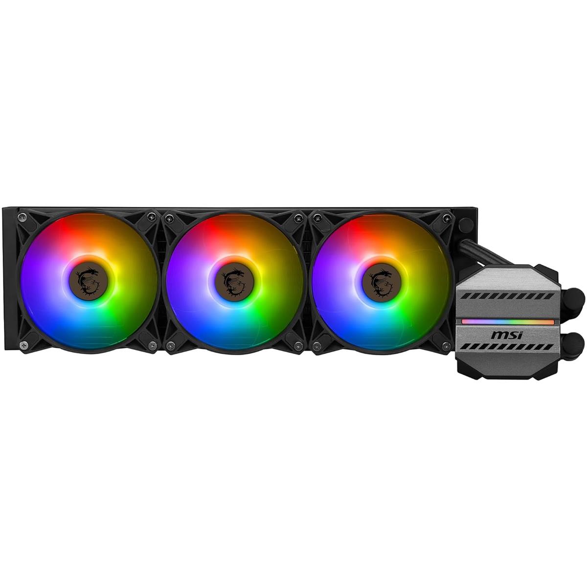 MSI MAG CoreLiquid M360 ARGB AIO 360mm Liquid CPU Cooler - PakByte Computers 