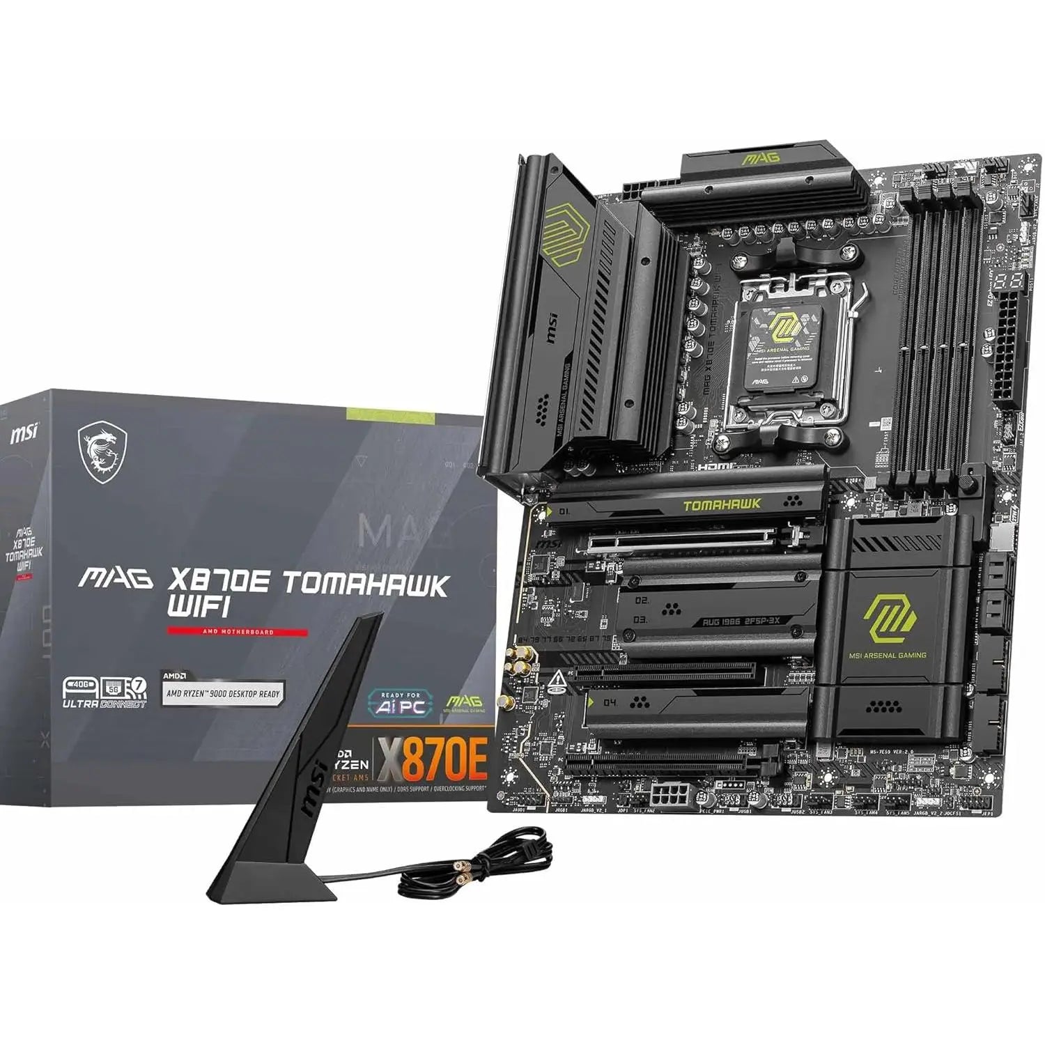MSI MAG X870E Tomahawk WiFi DDR5 Motherboard - PakByte Computers  