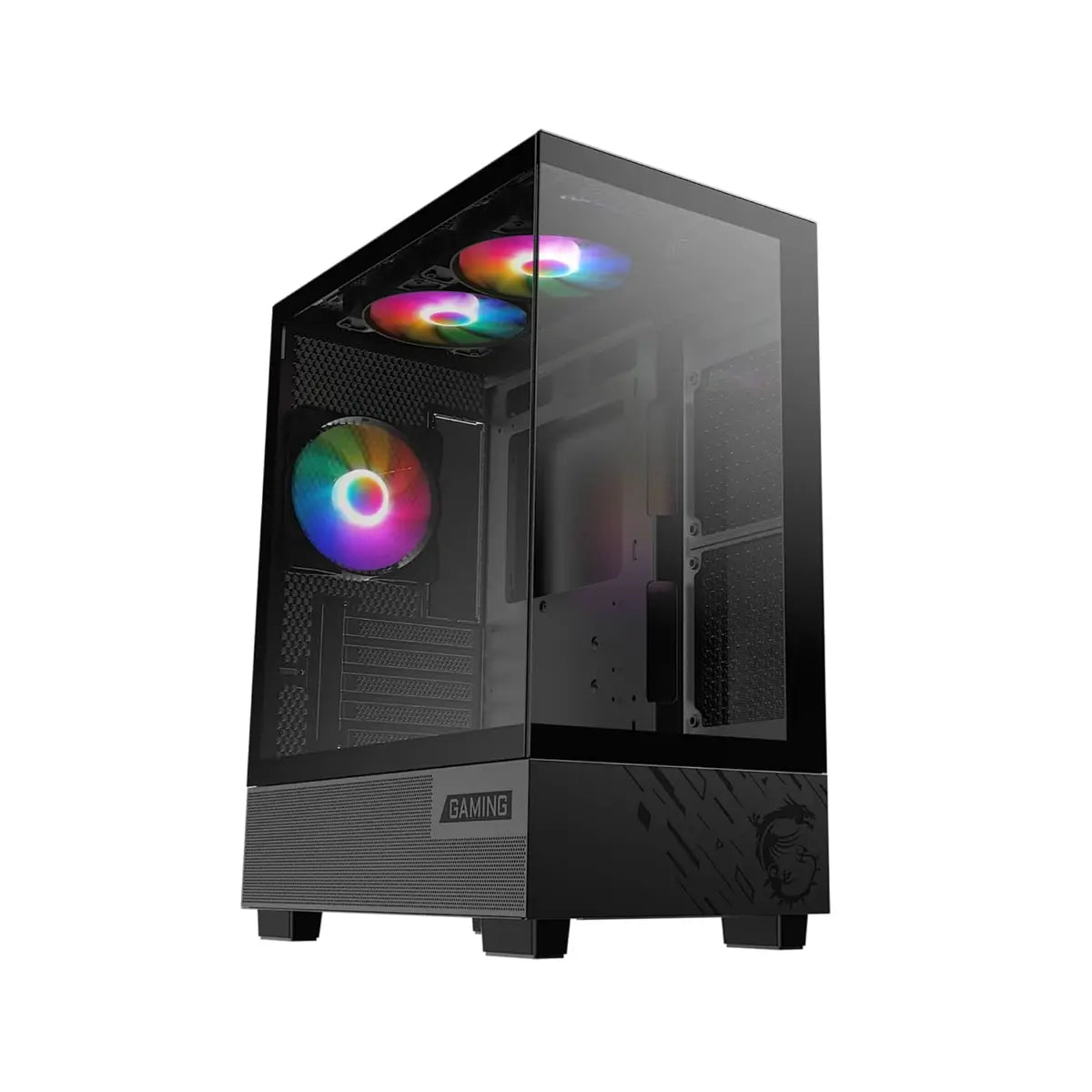 MSI PAG Pano M110A Mid-Tower Gaming PC Case - Black