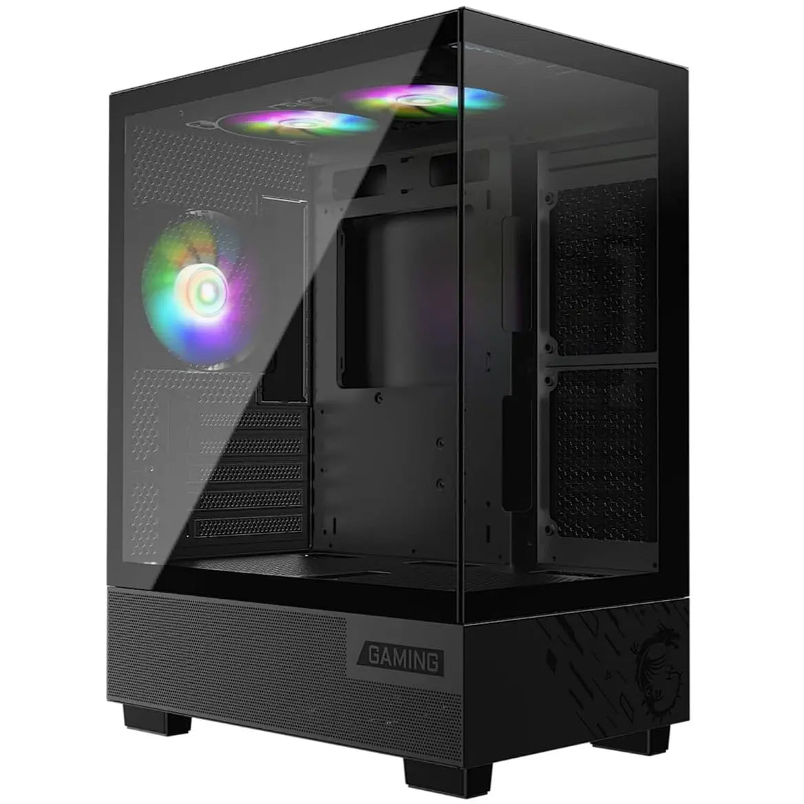 MSI PAG Pano M110A Mid-Tower Gaming PC Case - Black