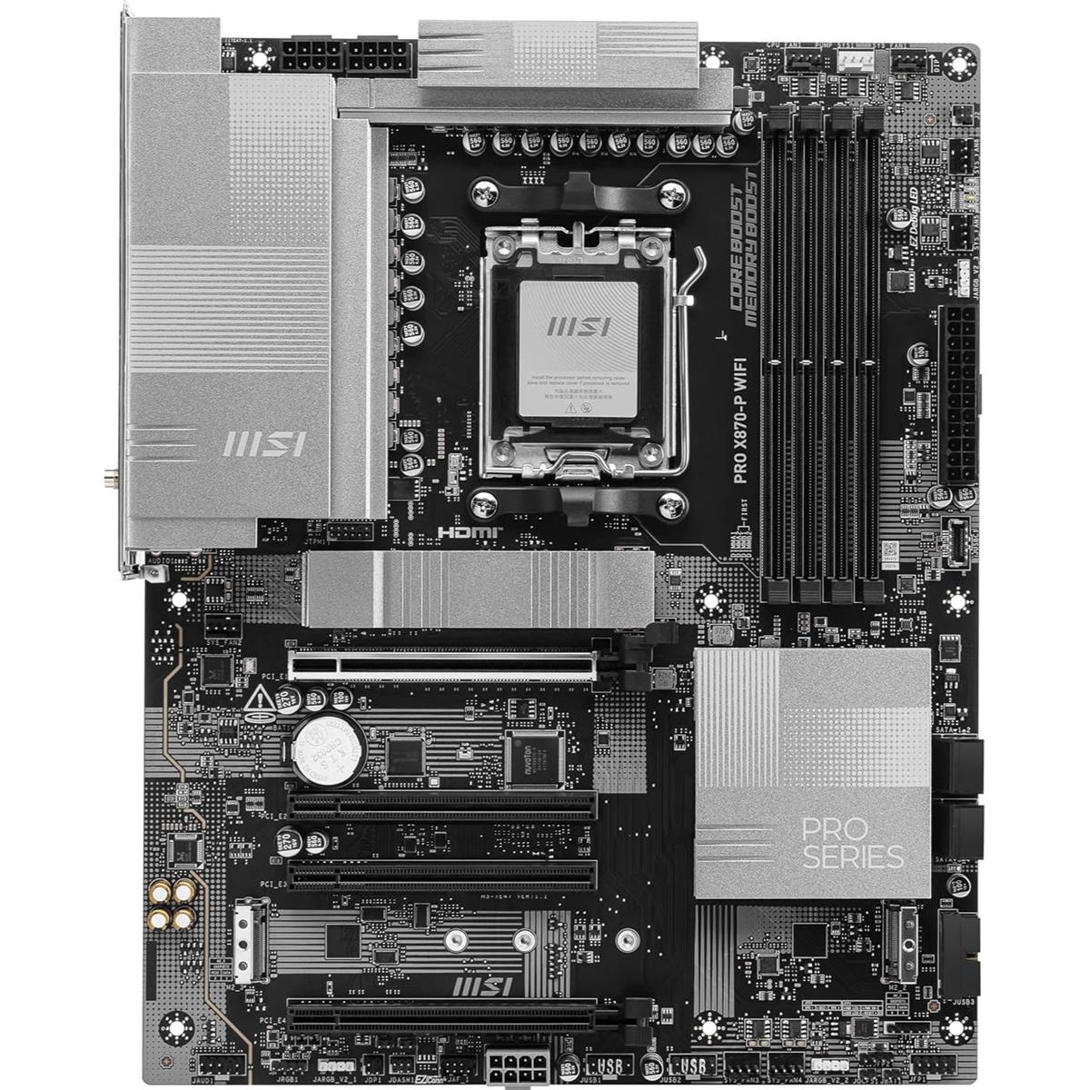 MSI Pro X870-P WiFi ProSeries Motherboard - PakByte  