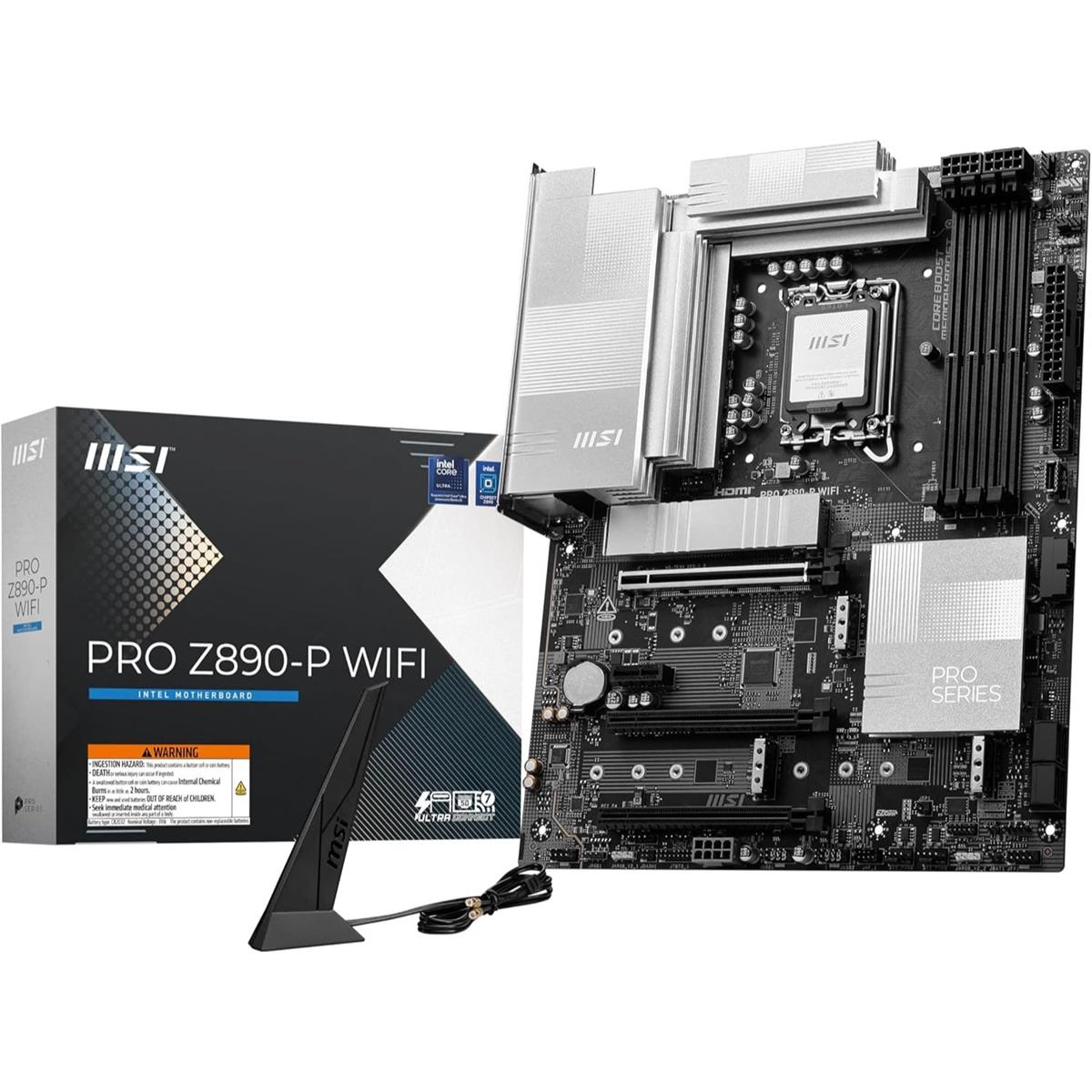 MSI Pro Z890-P WiFi Pro Series Motherboard - PakByte  