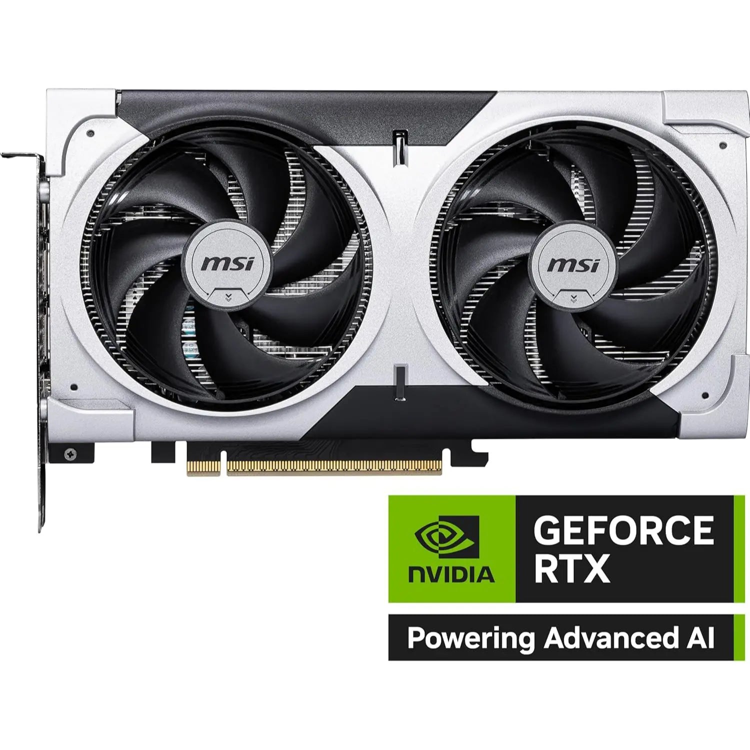 MSI Gaming RTX 5060 Ti 8G Ventus 2X OC Plus Graphics Card - White