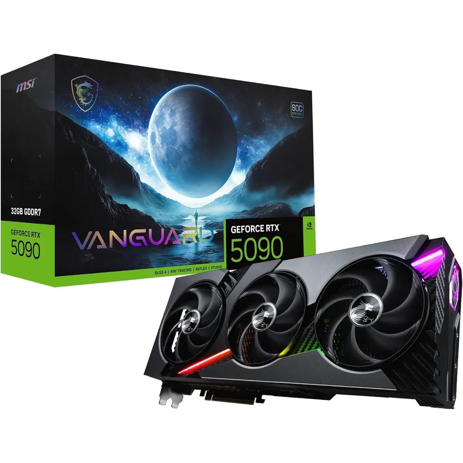 MSI Gaming GeForce RTX 5090 32G GDDR7 Vanguard SOC Graphics Card