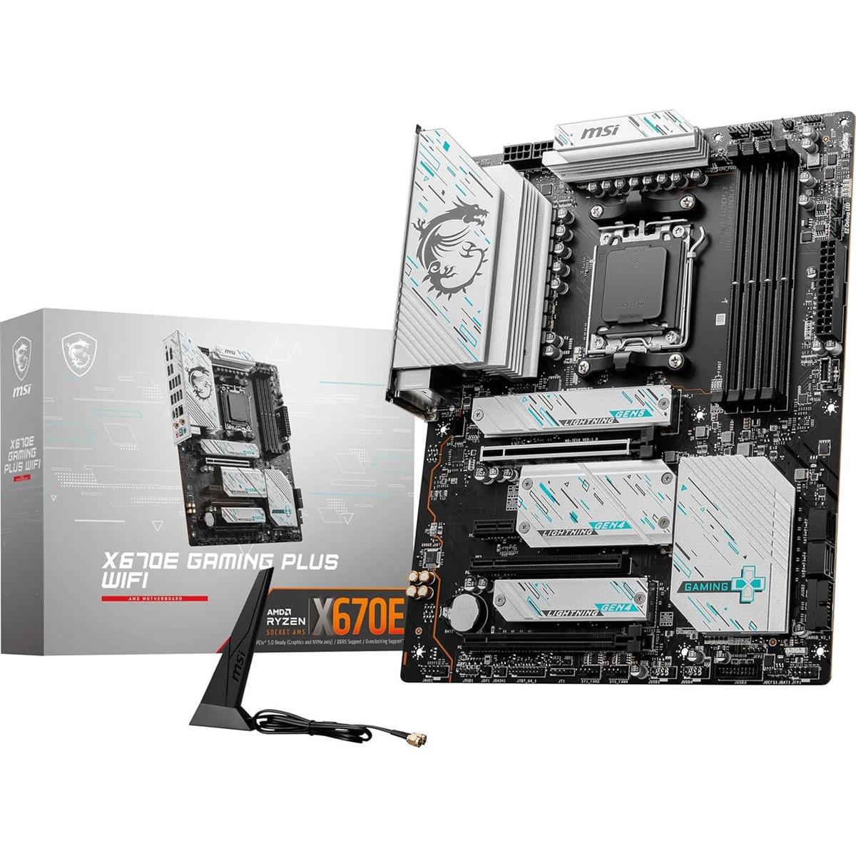 MSI X670E Gaming Plus Wifi DDR5 Motherboard - PakByte  