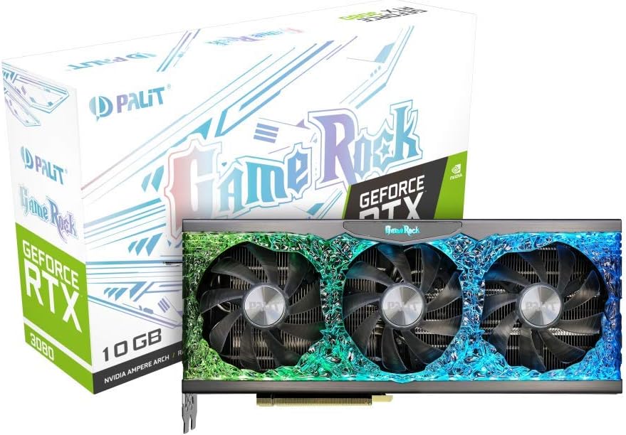 Palit GeForce RTX 3080 GameRock 10GB GDDR6X Graphics Card