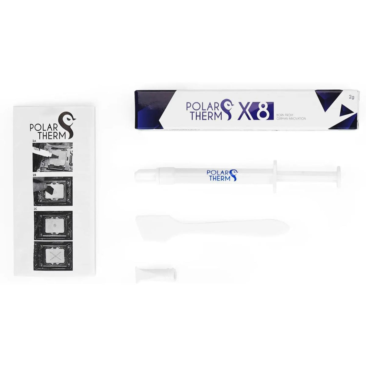 Thermal Grizzly Polartherm X-8  2 Grams CPU Thermal Paste