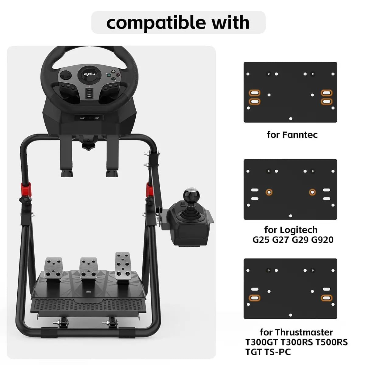 PXN A9 Steering Wheel Stand for Logitech G29, G25, G27, G920, G923 - PakByte Computers  
