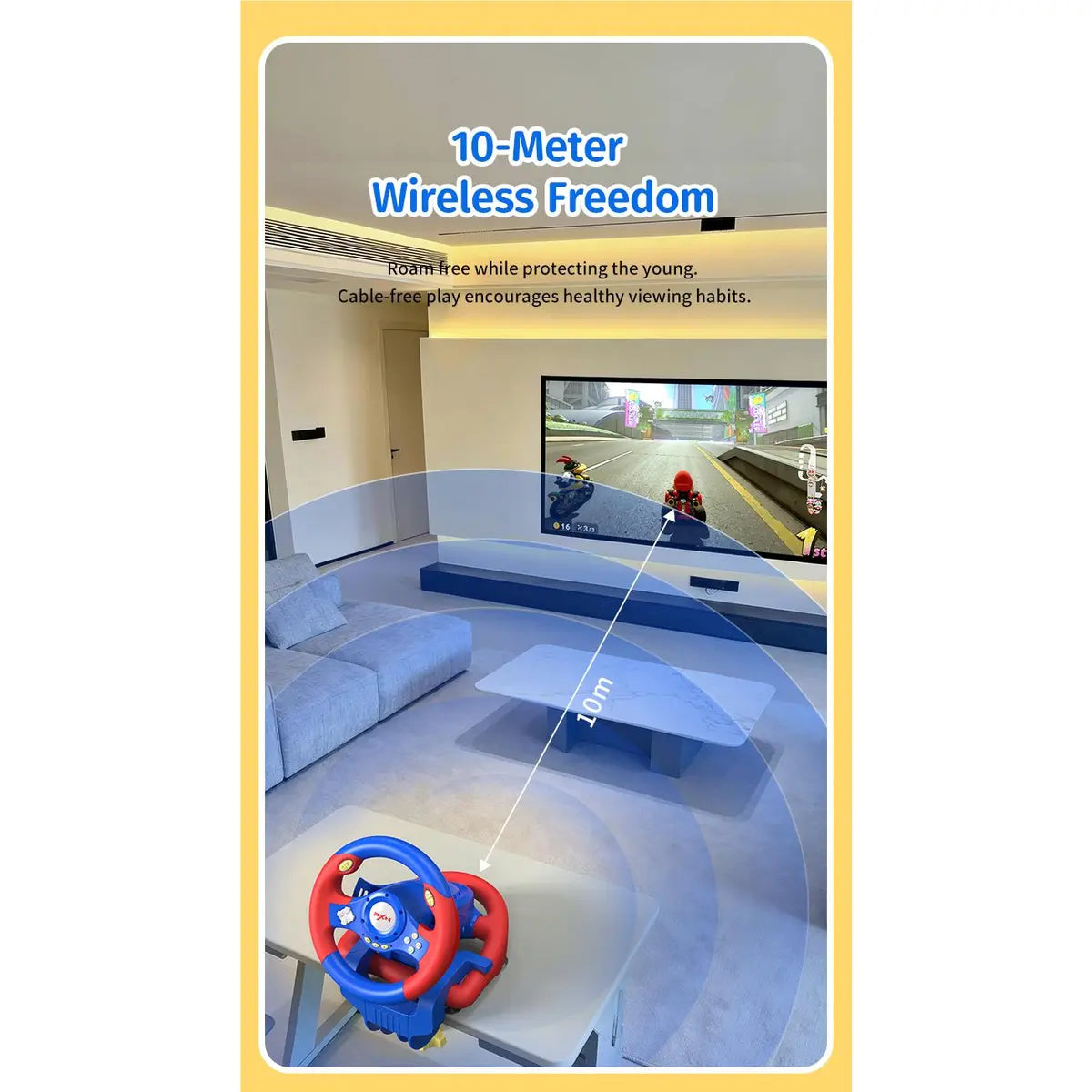 PXN V2 WL Wireless Steering Wheel