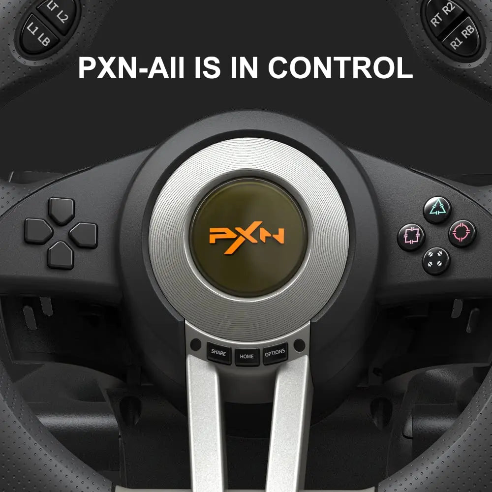 PXN V3 PRO PC Racing, Steering Wheel with Pedals