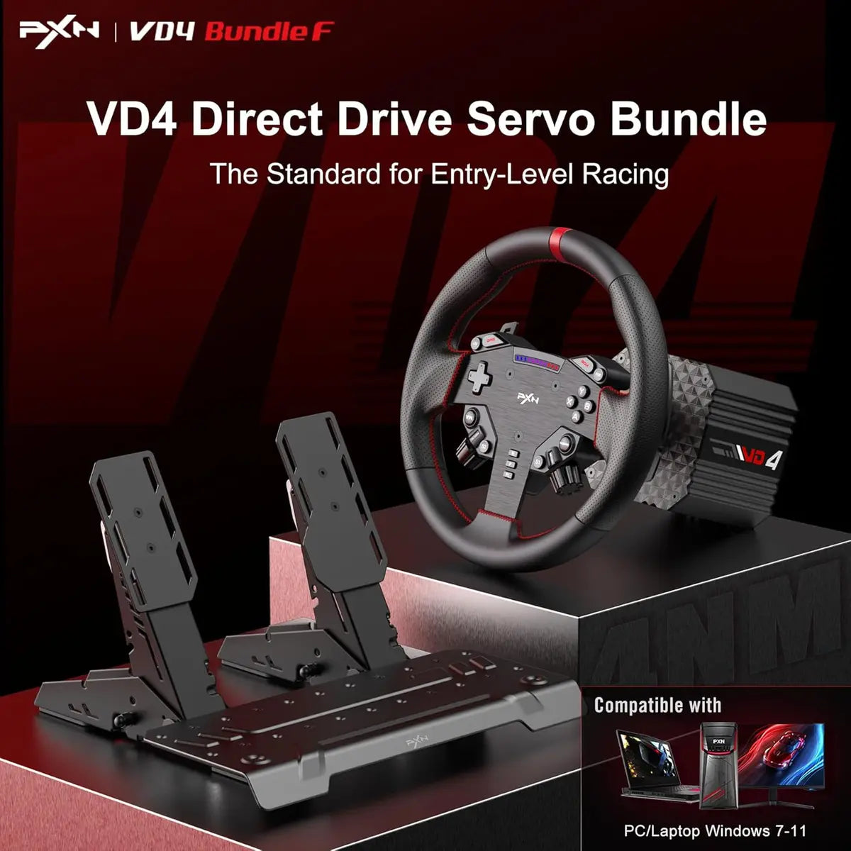 PXN VD4 Bundle – PC Sim Racing Setup