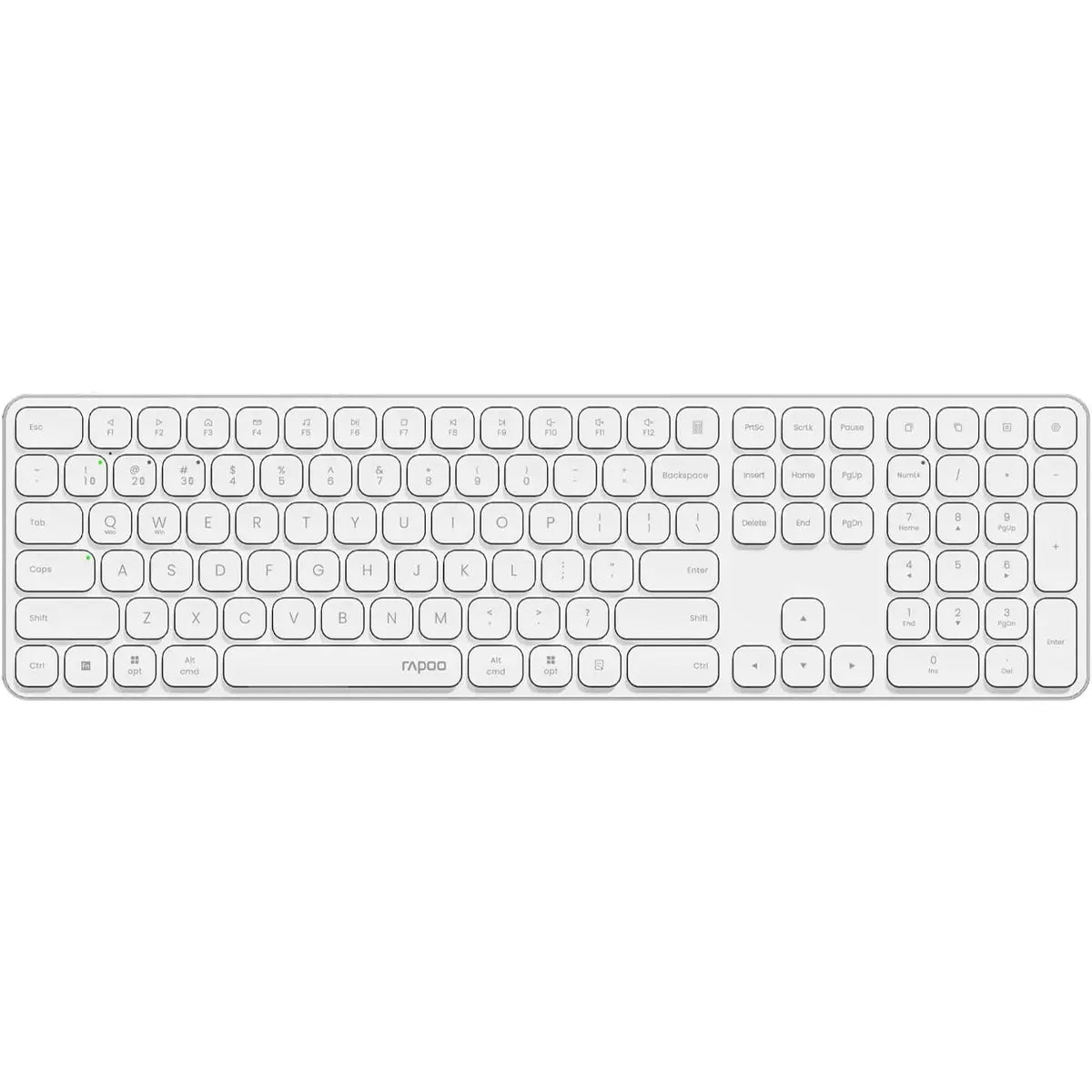 Rapoo E9550L Multi-Device Wireless Keyboard - White