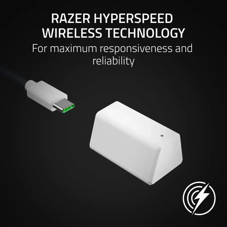 Razer BlackShark V2 HyperSpeed Wireless Gaming Headset - White