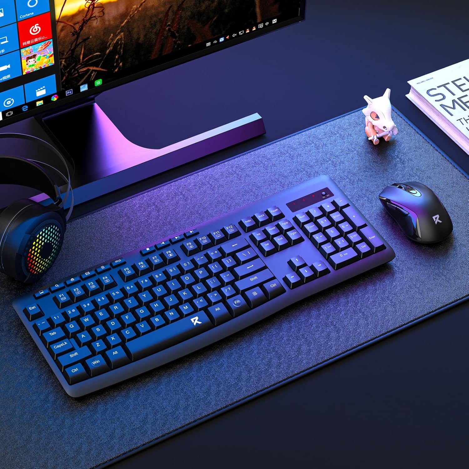 Redragon BS-7367A Wireless Keyboard and Mouse Combo