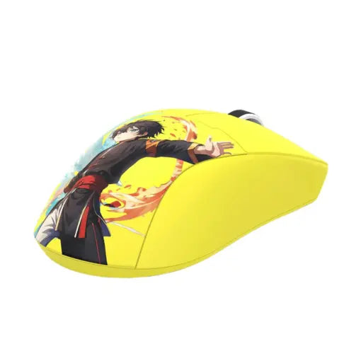 Redragon K1NG MAX M918 PRO 1K Hz 3-Mode Wireless Gaming Mouse – Yellow