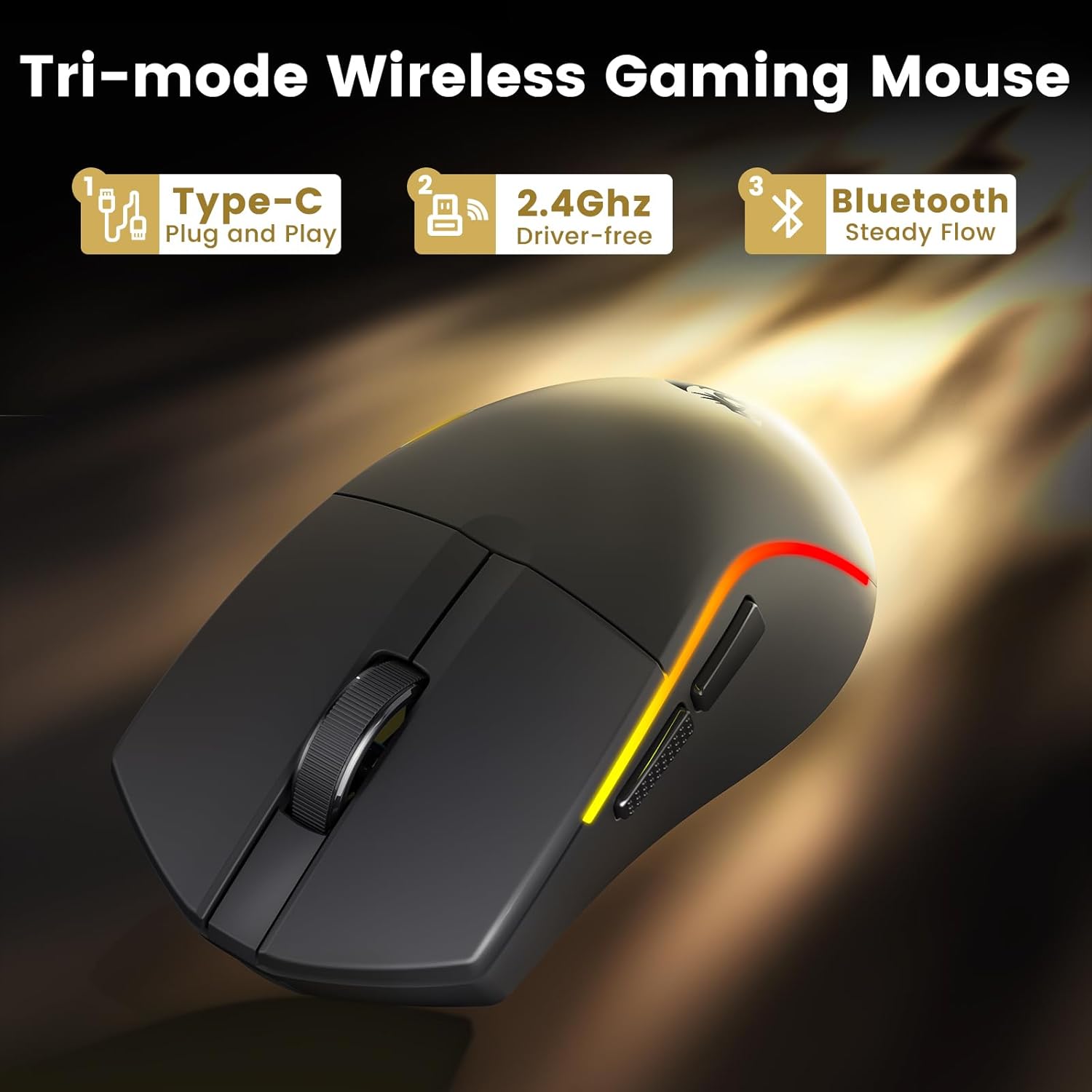 Redragon M816-PRO Wireless Gaming Mouse