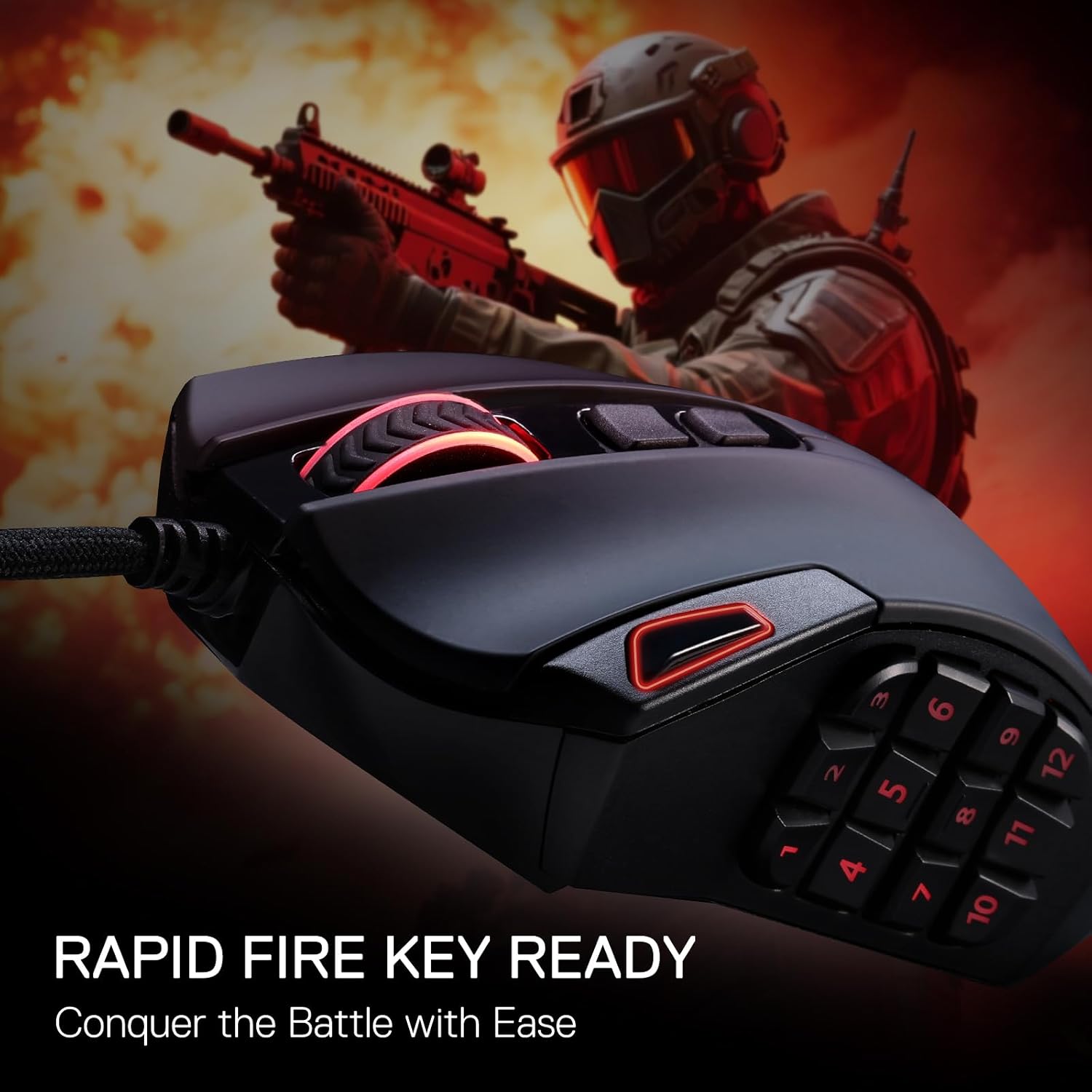 Redragon M921 MMO Gaming Mouse