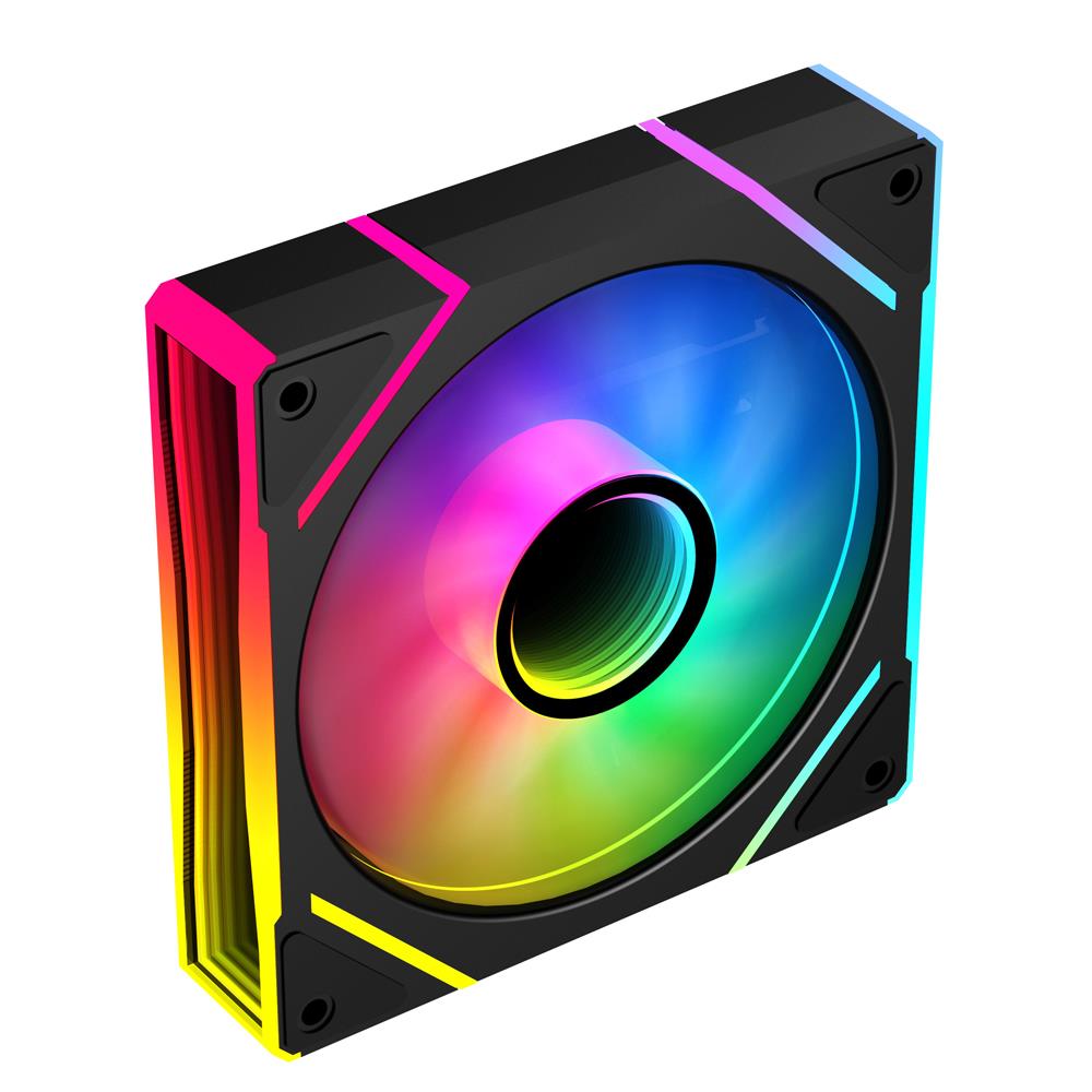 Sama YF1203 Reverse 120mm ARGB Case Cooler Fan Single Pack - Black
