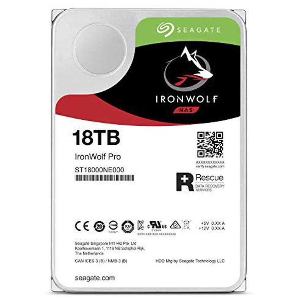 Seagate IronWolf 18TB NAS 3.5" SATA Hard Drive
