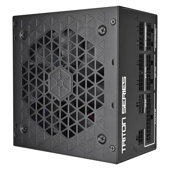 SilverStone Triton 1000Rz Cybenetics Gold 1000W ATX 3.1 PCIe 5 Fully Modular Power Supply - Black