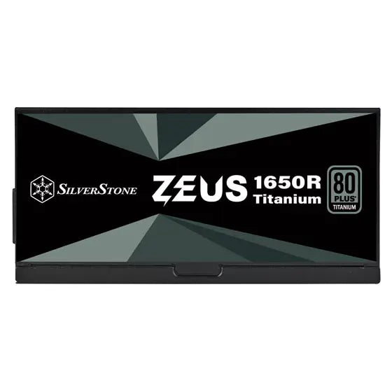 SilverStone Zeus 1650R Titanium 80 Plus Titanium 1650W ATX 3.1 & PCIe 5 Fully Modular Power Supply